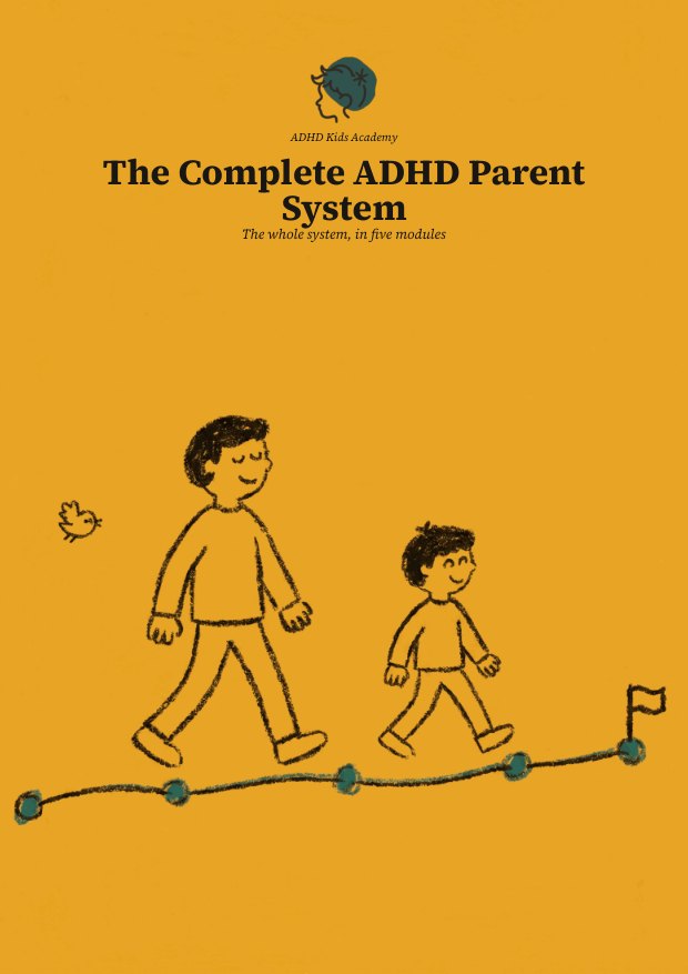 The Complete ADHD Parent System, the cover