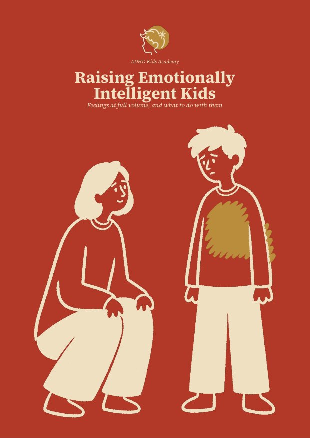 Raising Emotionally Intelligent ADHD Kids, the cover