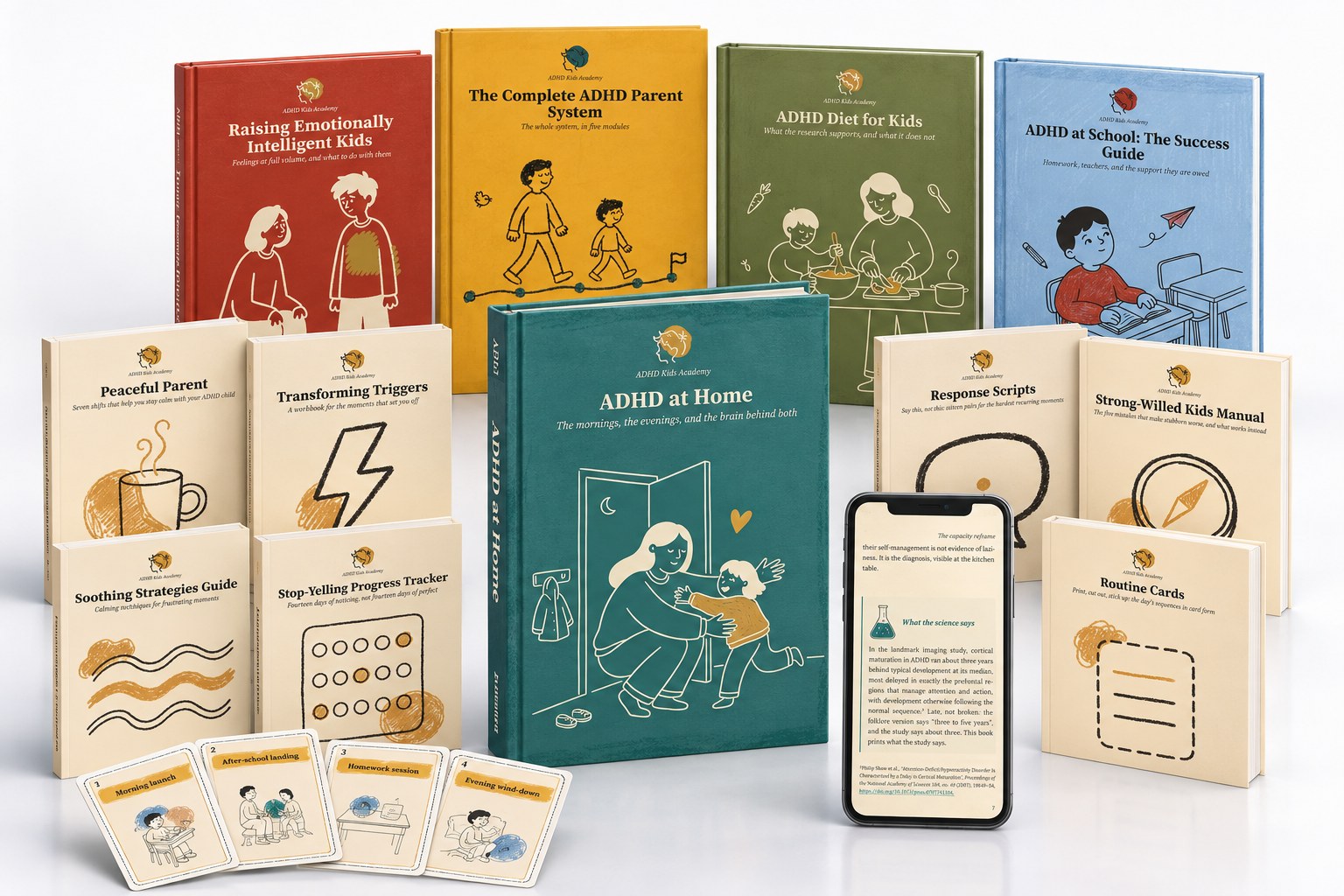 ADHD at Home with its seven bonus tools
